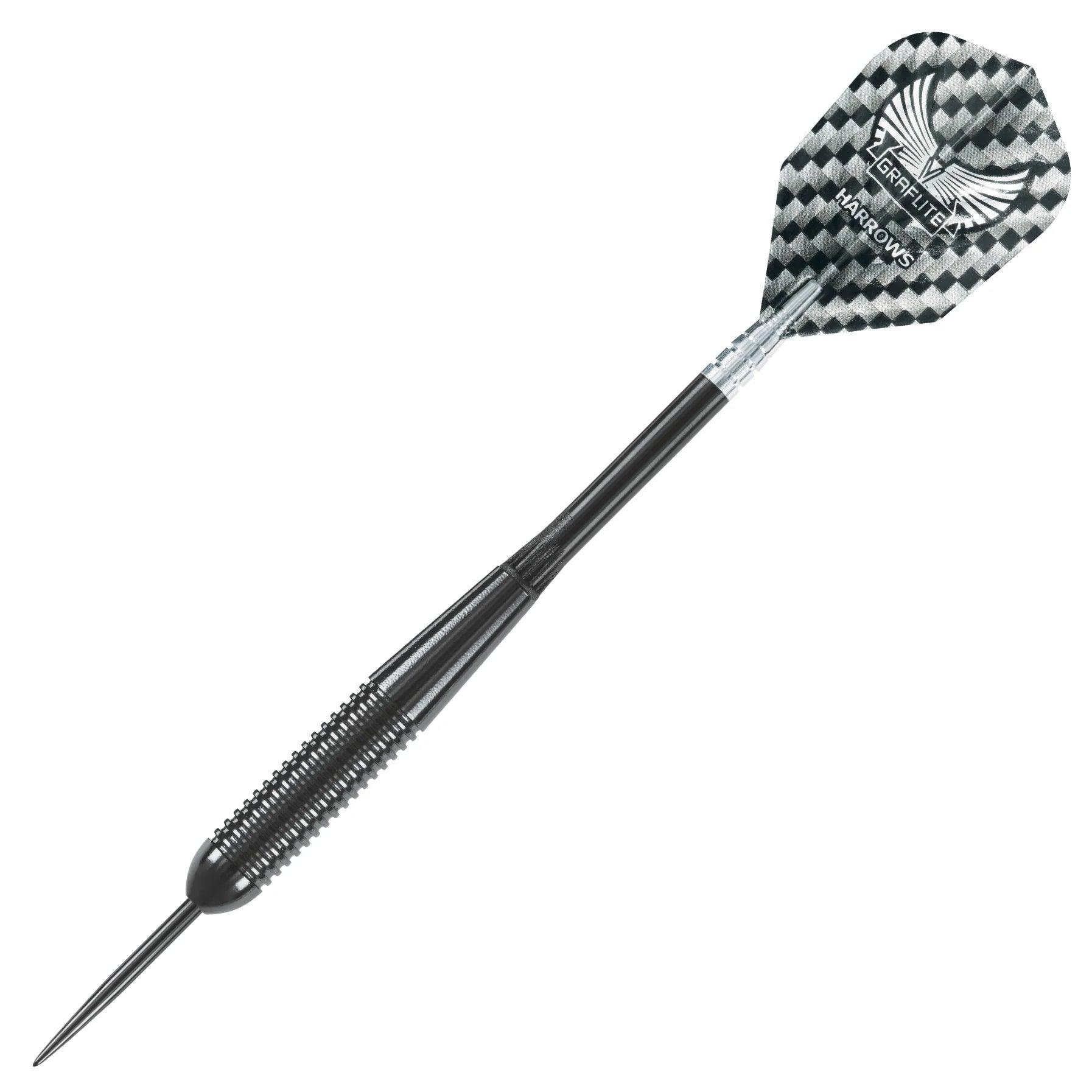 Harrows - Black Arrow 19 G - Steel Darts Szett - Direct Darts - 4