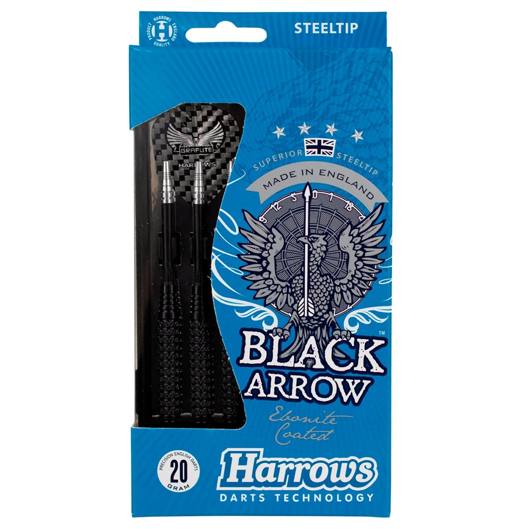 Harrows - Black Arrow 20 G - Steel Darts Szett - Direct Darts - 5