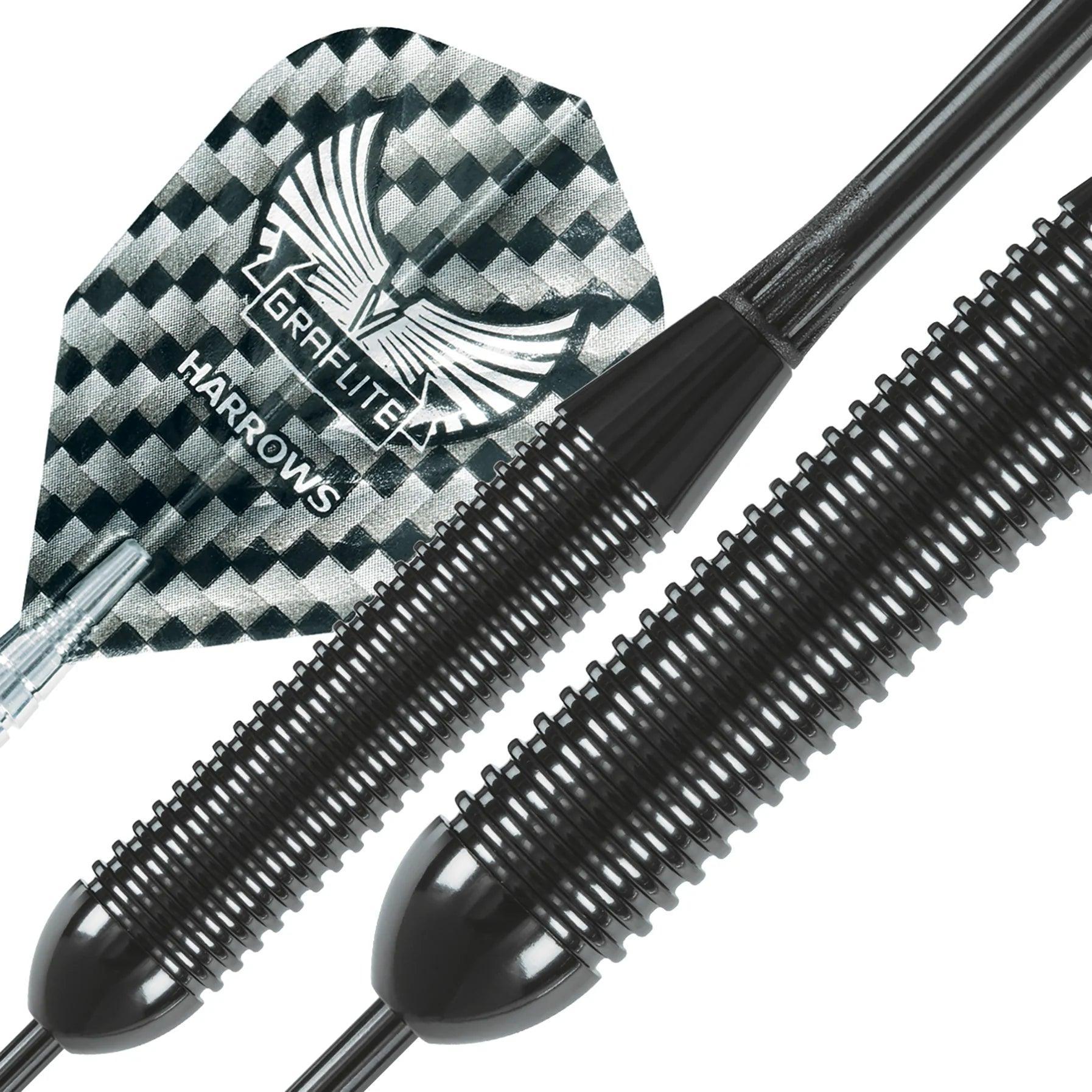 Harrows - Black Arrow 22 G - Steel Darts Szett - Direct Darts - 3