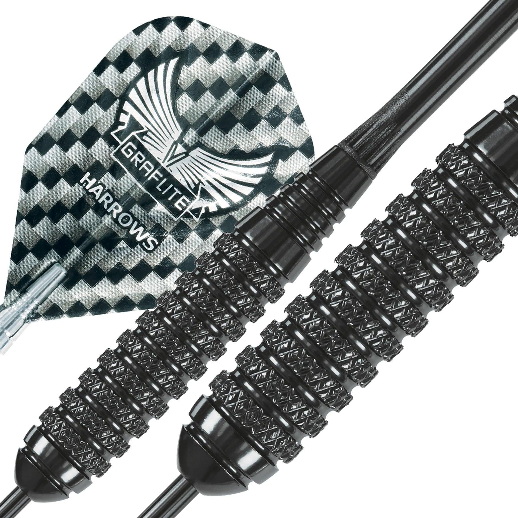 Harrows - Black Arrow 23 G - Steel Darts Szett - Direct Darts - 3