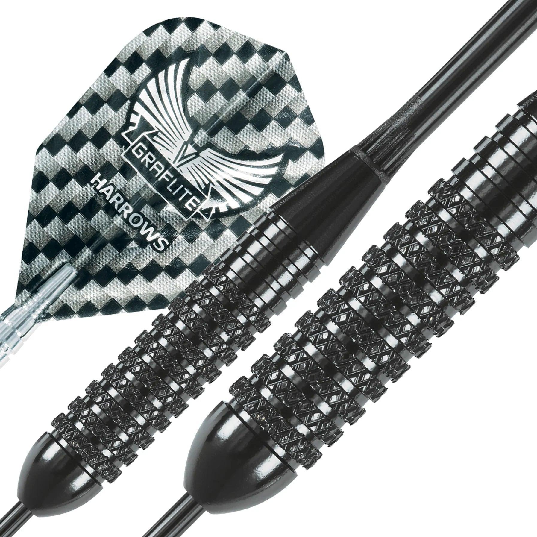 Harrows - Black Arrow 25 G - Steel Darts Szett - Direct Darts - 3