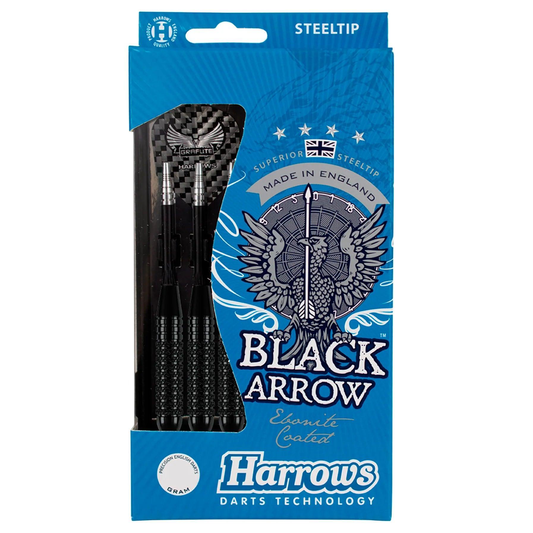 Harrows - Black Arrow 25 G - Steel Darts Szett - Direct Darts - 5