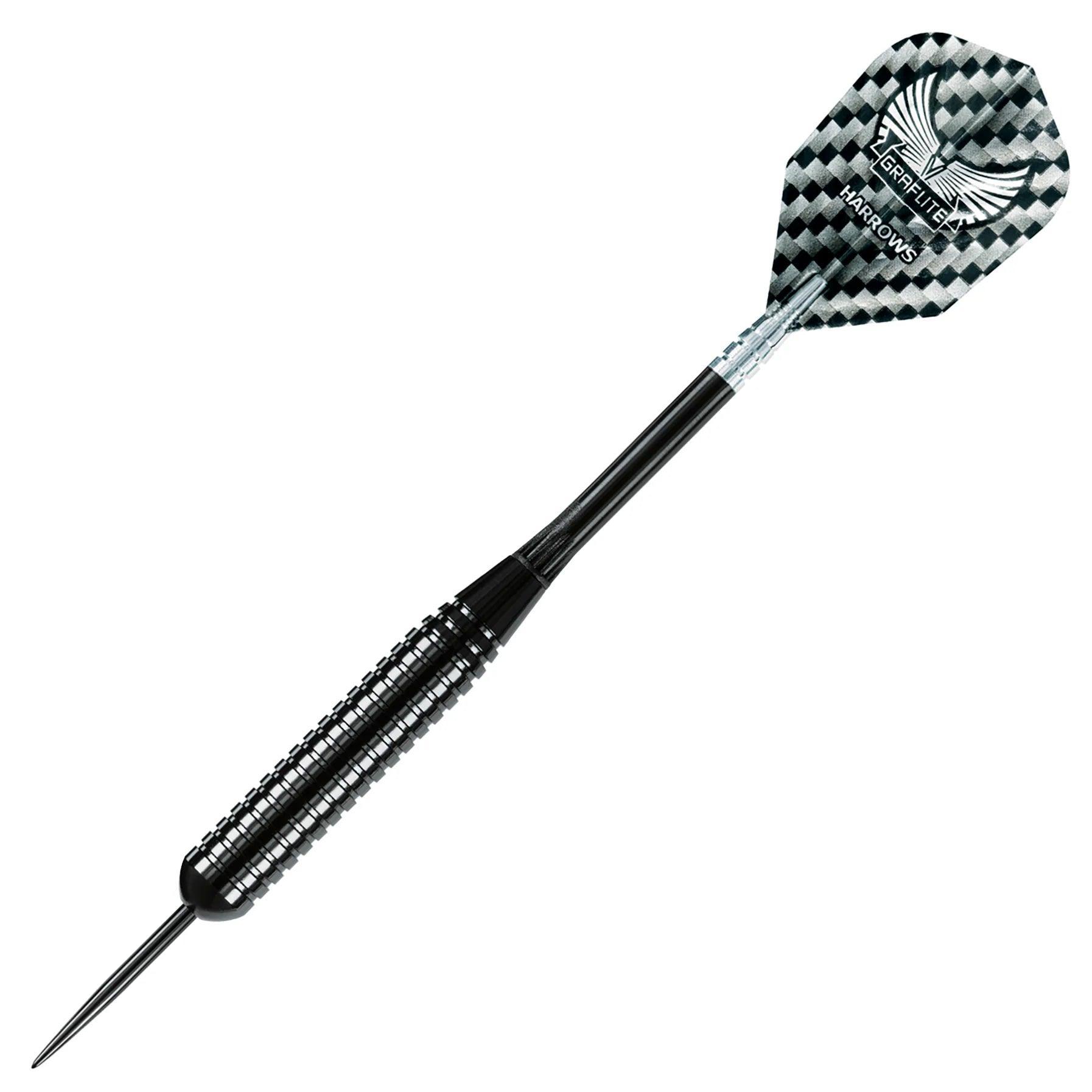 Harrows - Black Arrow 26 G - Steel Darts Szett - Direct Darts - 4