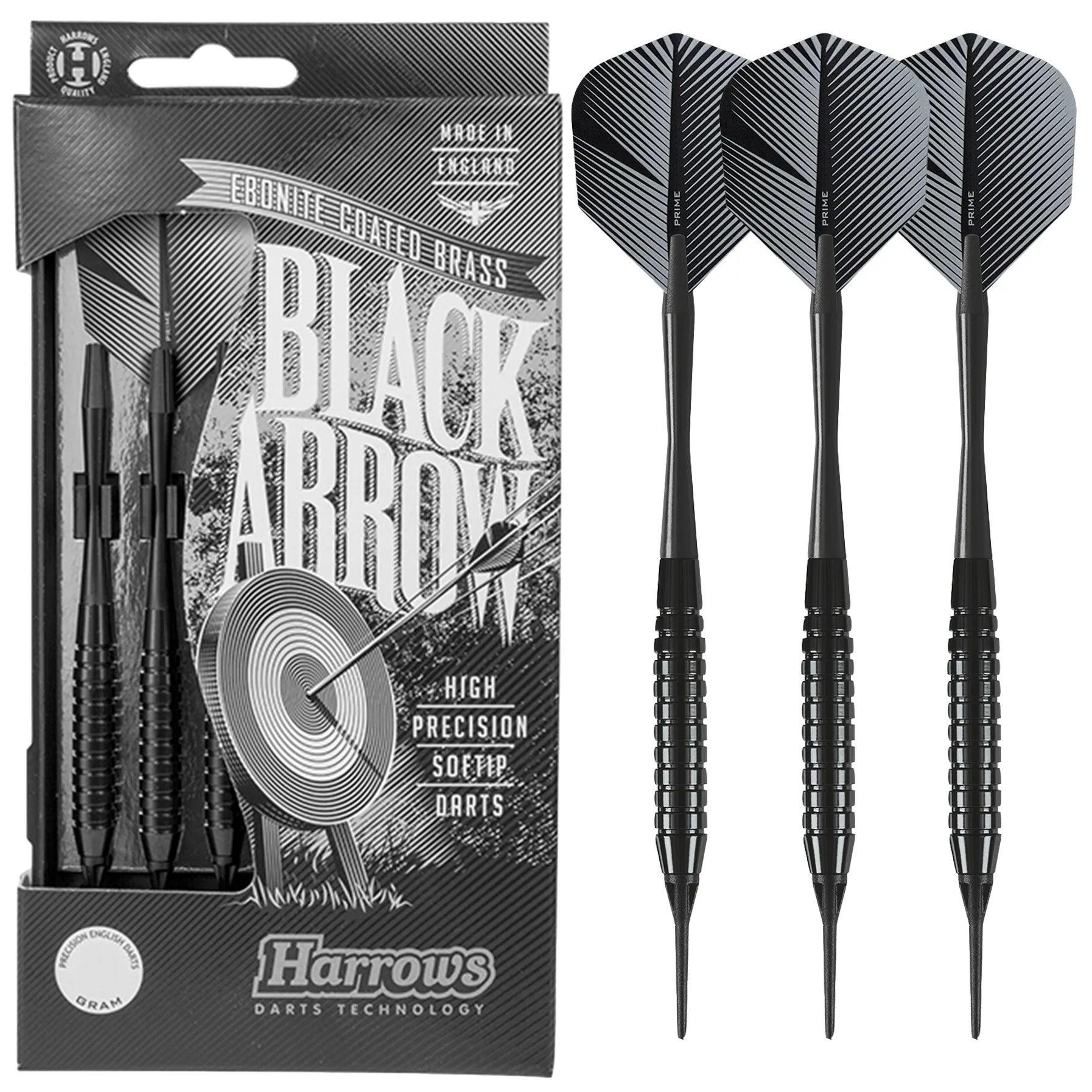 Harrows - Black Arrow Style 1 - Soft Darts Szett - Direct Darts - 2
