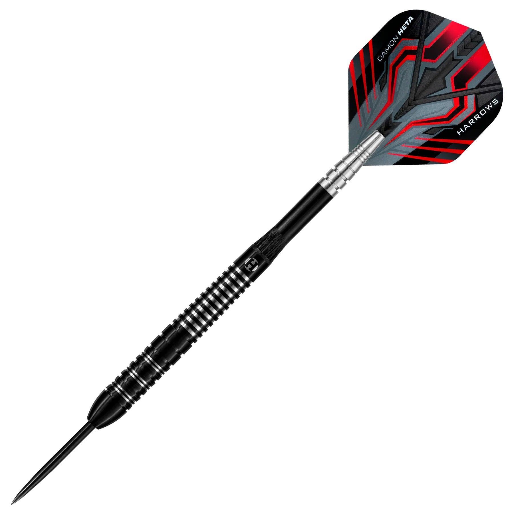 Harrows - Damon Heta 90% Black - Steel Darts Szett - Direct Darts - 4