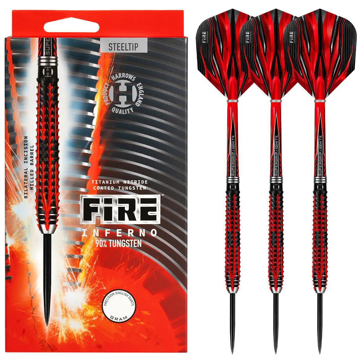 Harrows - Fire Inferno - Steel Darts Szett - Direct Darts - 2