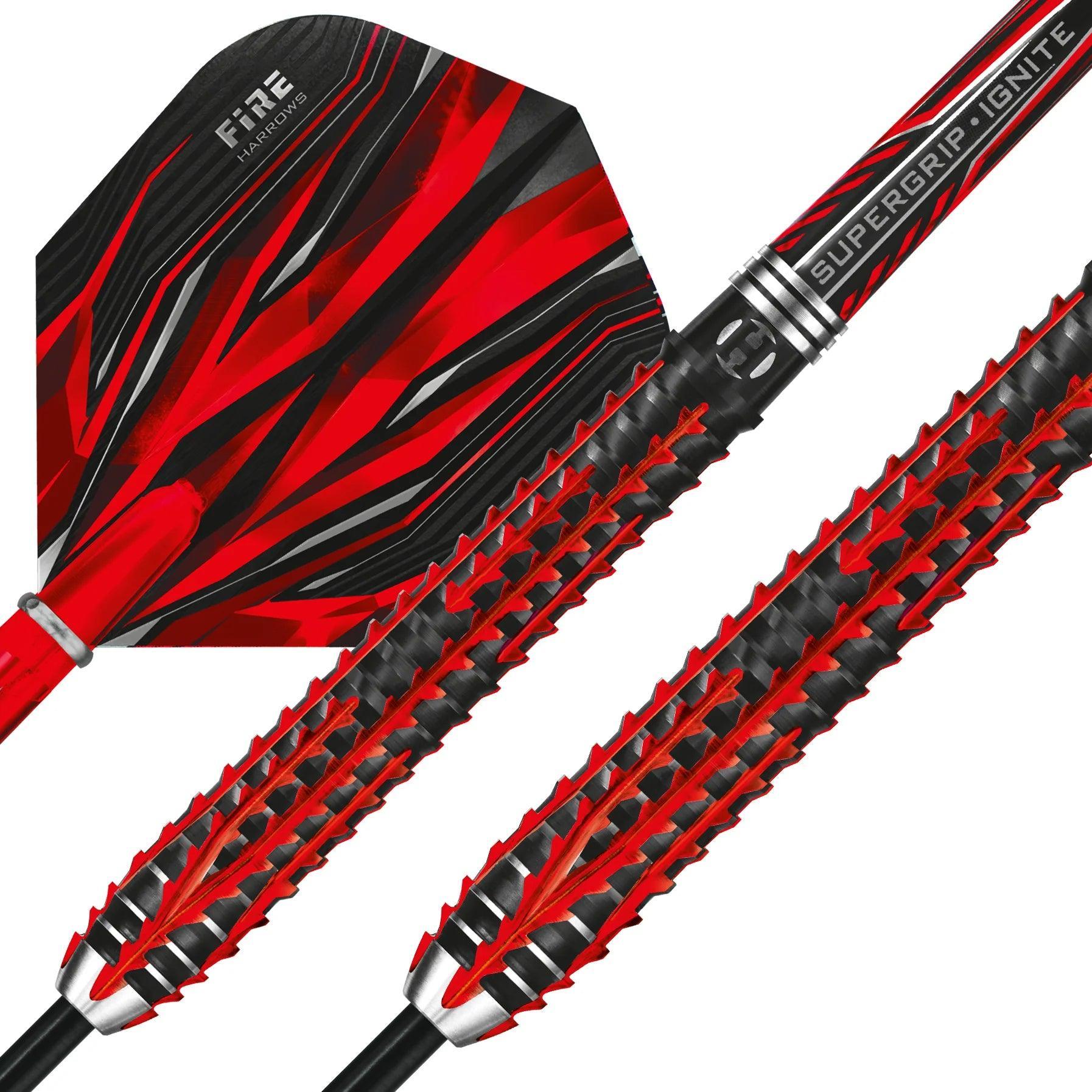 Harrows - Fire Inferno - Steel Darts Szett - Direct Darts - 3