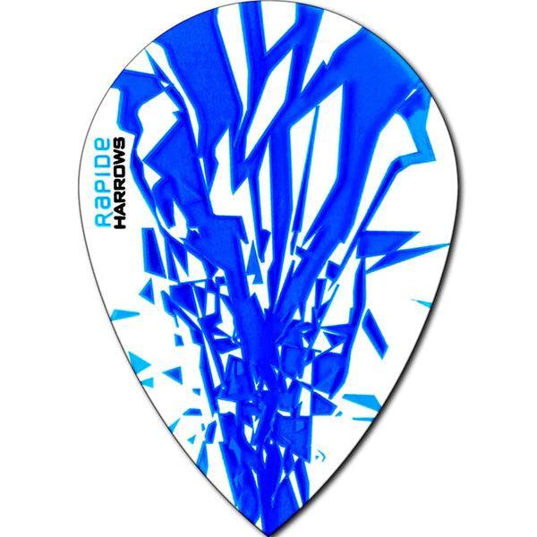 Harrows - Rapide - Aqua - Pear - 100 Mikron - Darts Toll - Direct Darts - 1