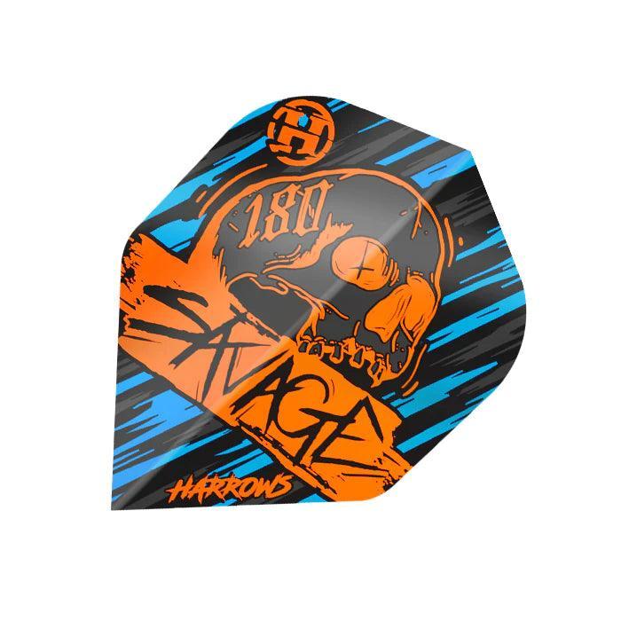 Harrows - Savage Narancssárga/Kék - Darts Toll - Direct Darts - 1