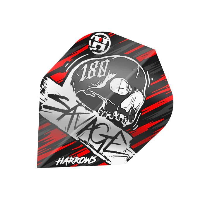 Harrows - Savage Piros/Ezüst - Darts Toll - Direct Darts - 1
