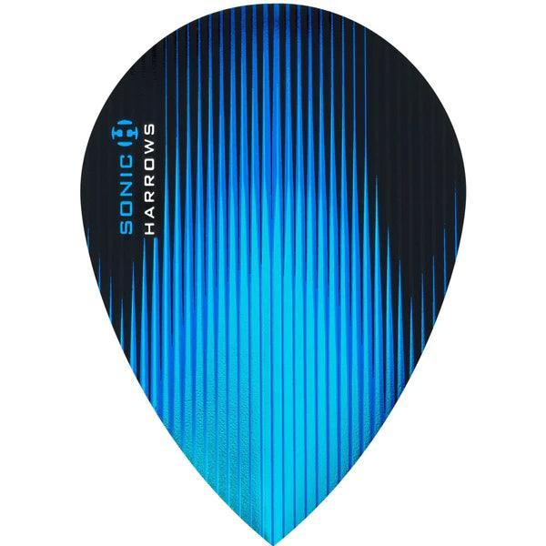 Harrows - Sonic - Aqua - Pear - 100 Mikron - Darts Toll - Direct Darts - 1