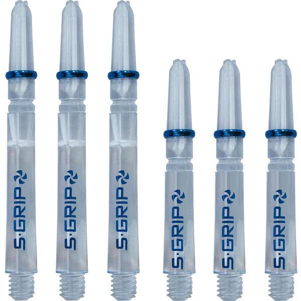 Harrows - Supergrip Spin Víztiszta - Darts Szár - Direct Darts - 1