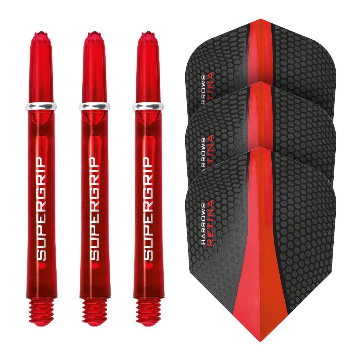 Harrows - Szár/Toll Szett - Piros - Direct Darts - 1