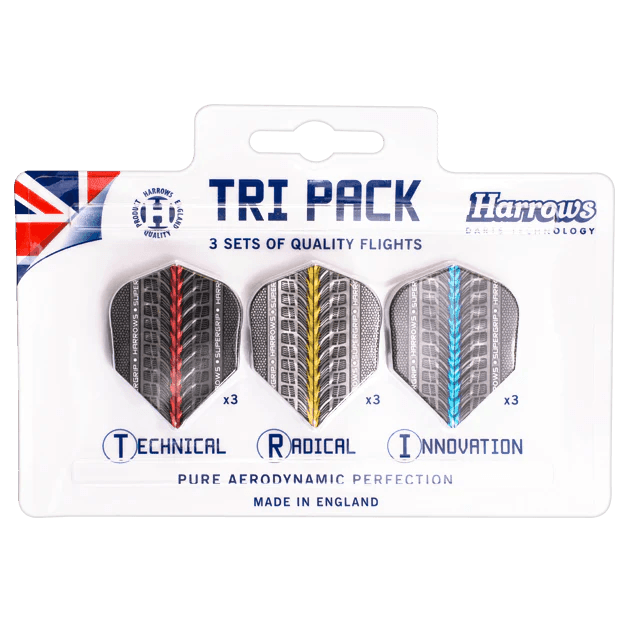 Harrows - Tri Pack Supergrip - Darts Toll - Direct Darts - 1