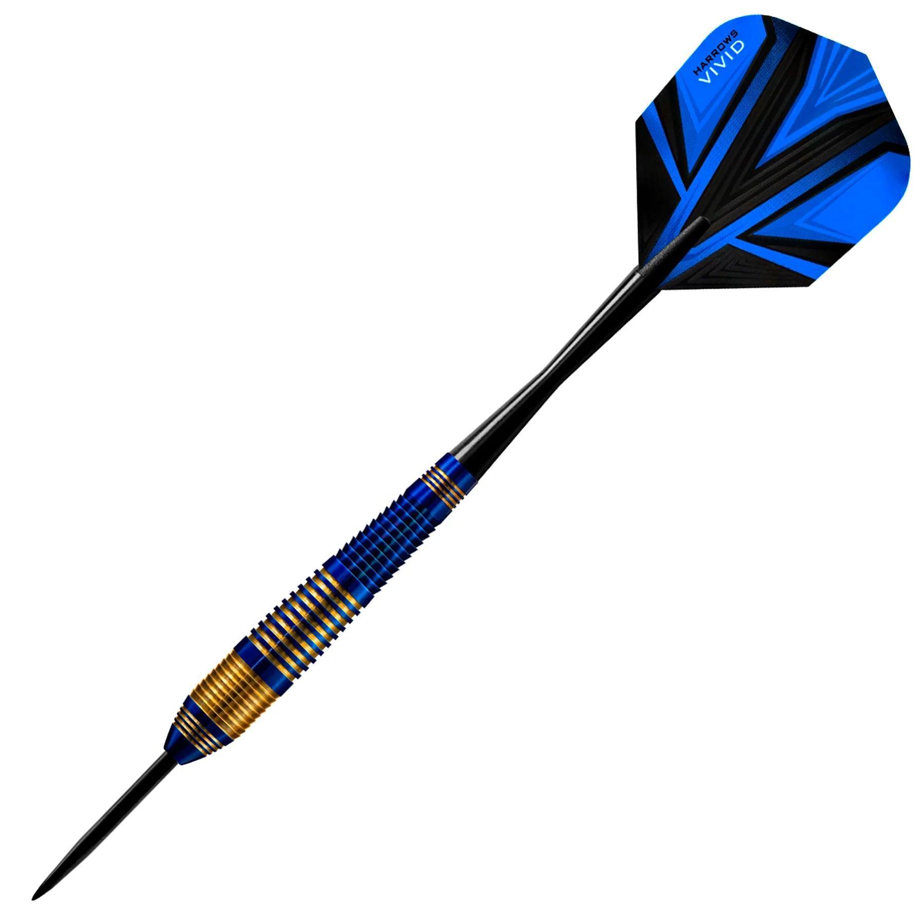 Harrows - Vivid Kék - Steel Darts Szett - Direct Darts - 4