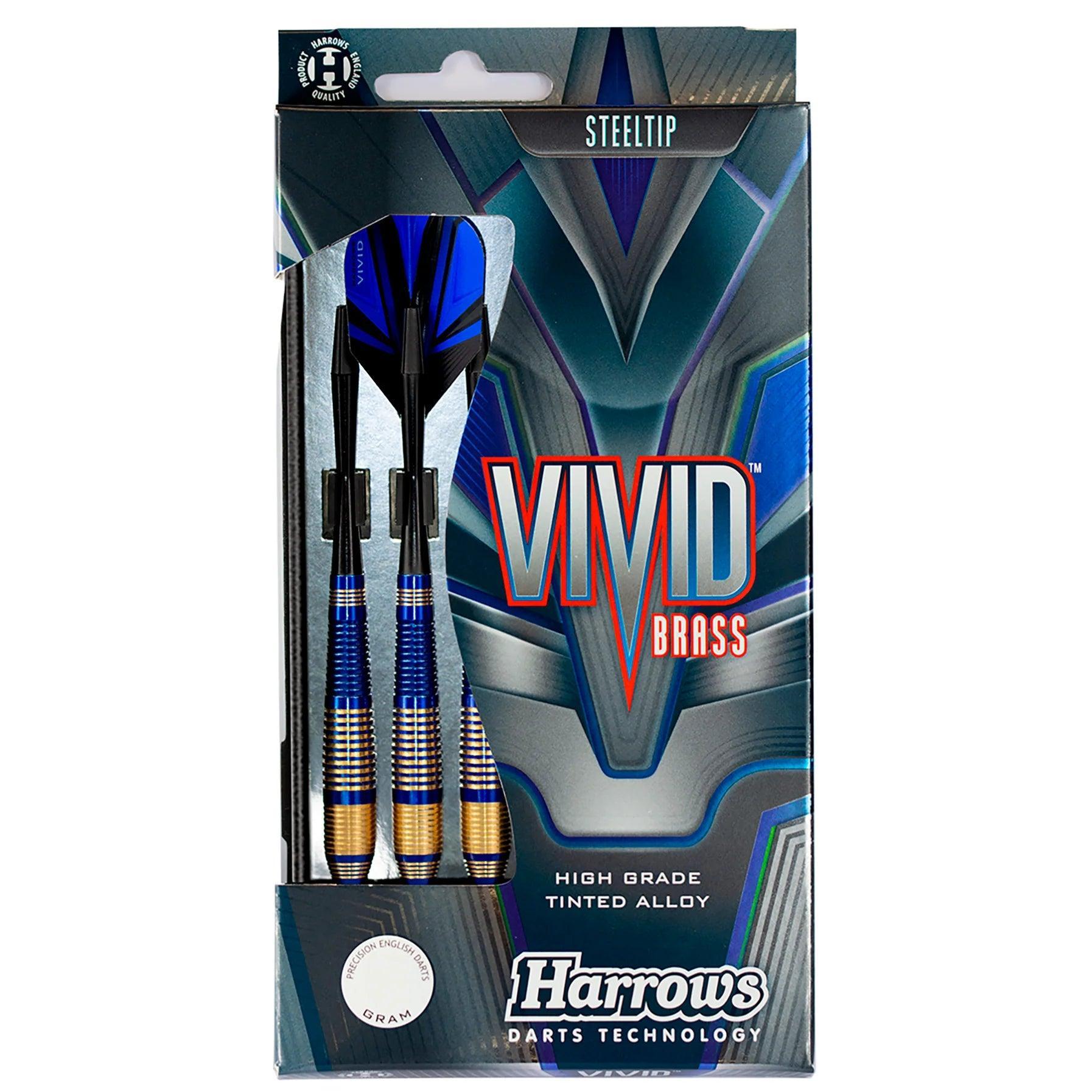 Harrows - Vivid Kék - Steel Darts Szett - Direct Darts - 5