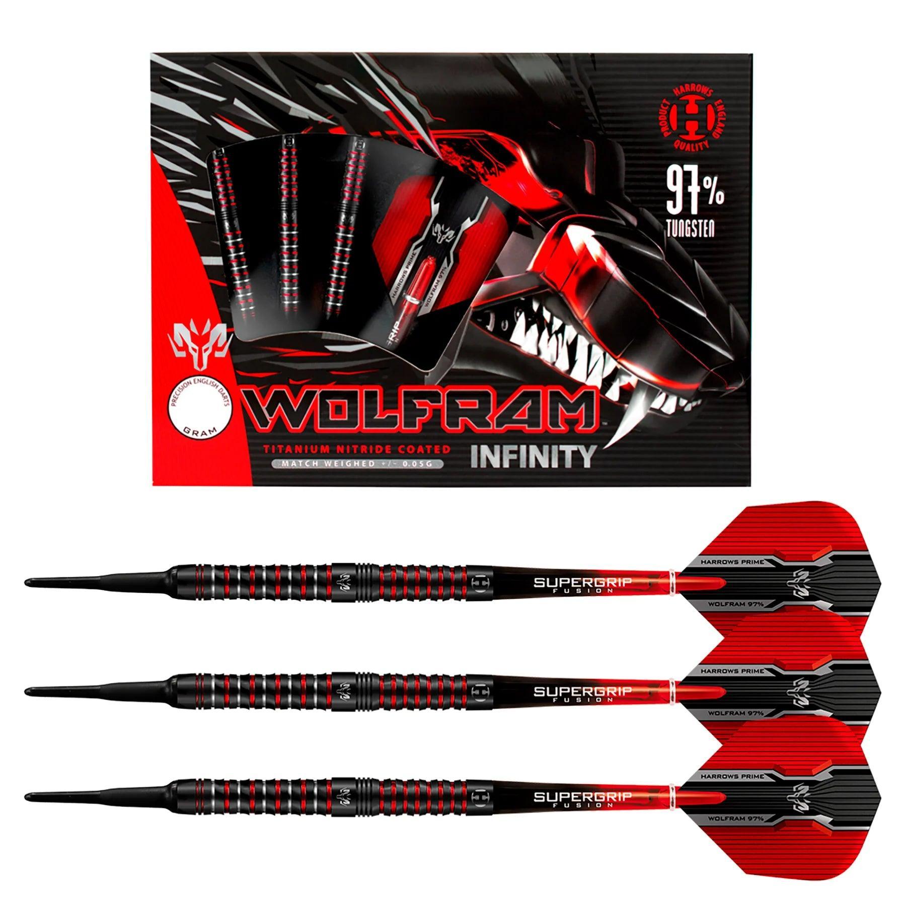 Harrows - Wolfram Infinity 97% - Soft Darts Szett - Direct Darts - 2