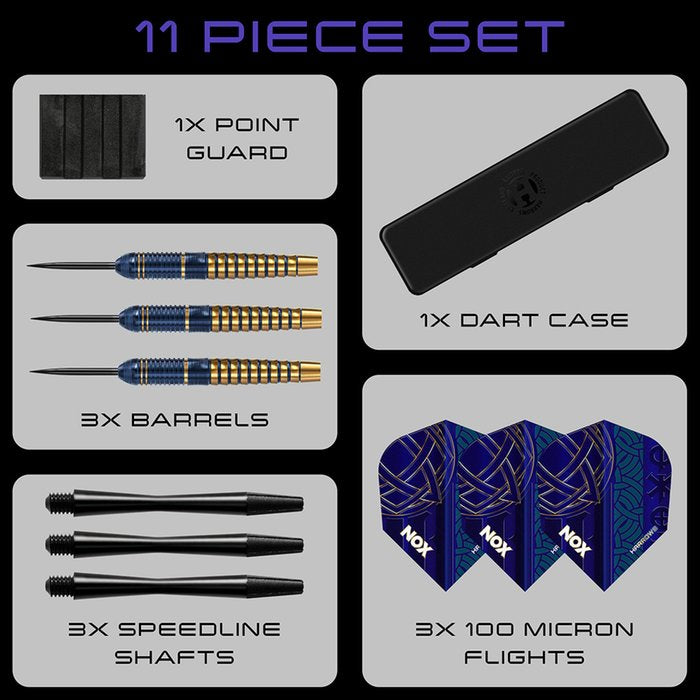 Harrows - Nox - Brass - Steel Darts Szett - Direct Darts - 3