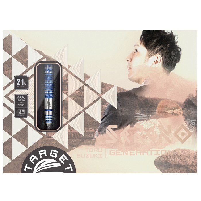 Target Japan - Tooru Suzuki Sereno Gen 1 - 95% - Steel Darts Szett - Direct Darts - 4
