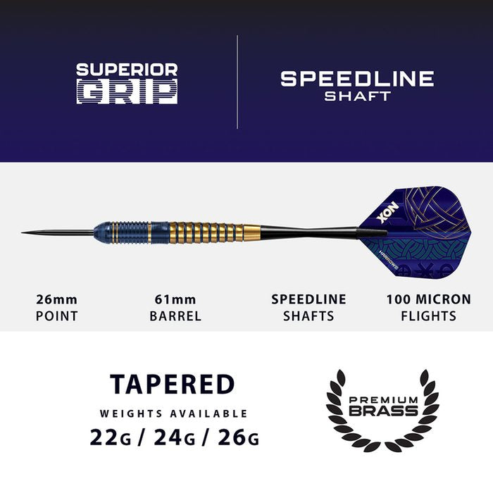 Harrows - Nox - Brass - Steel Darts Szett - Direct Darts - 4