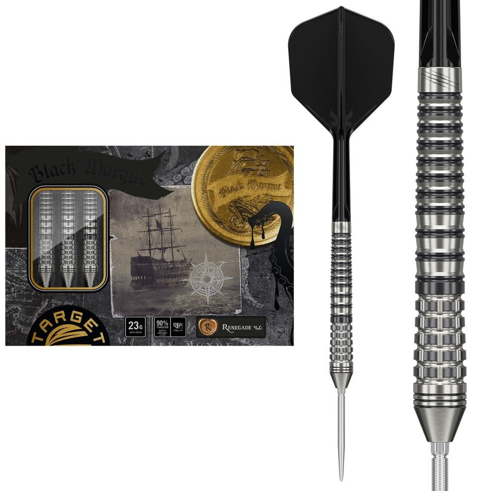 Target Japan - Black Marque Renegade 4.0 - Steel Darts Szett - Direct Darts - 1