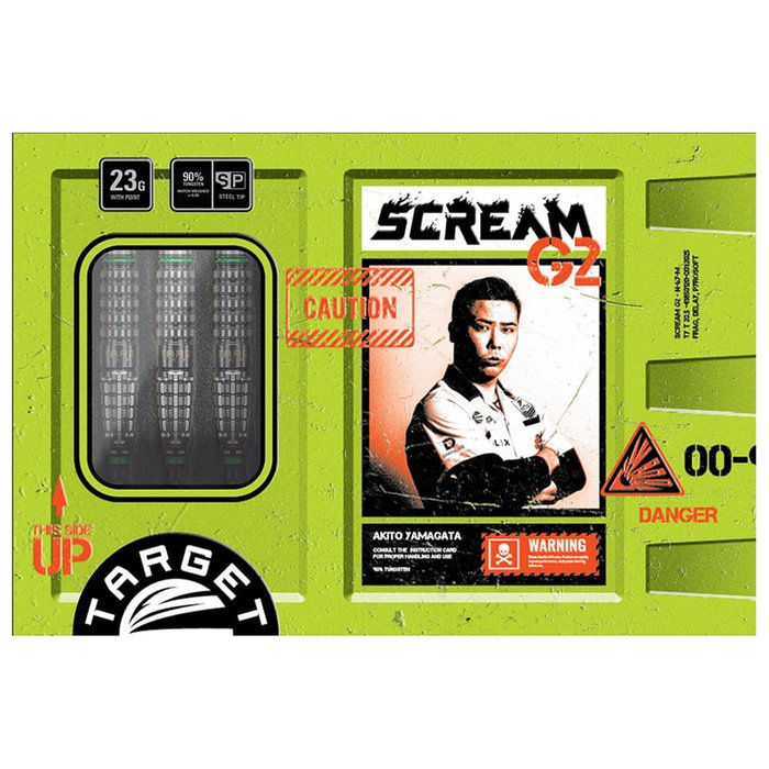 Target Japan - Prime Series Scream Gen2 - 90% - Steel Darts Szett - Direct Darts - 4