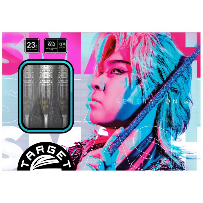 Target Japan - Charm Smash Gen3 - 90% - Steel Darts Szett - Direct Darts - 4