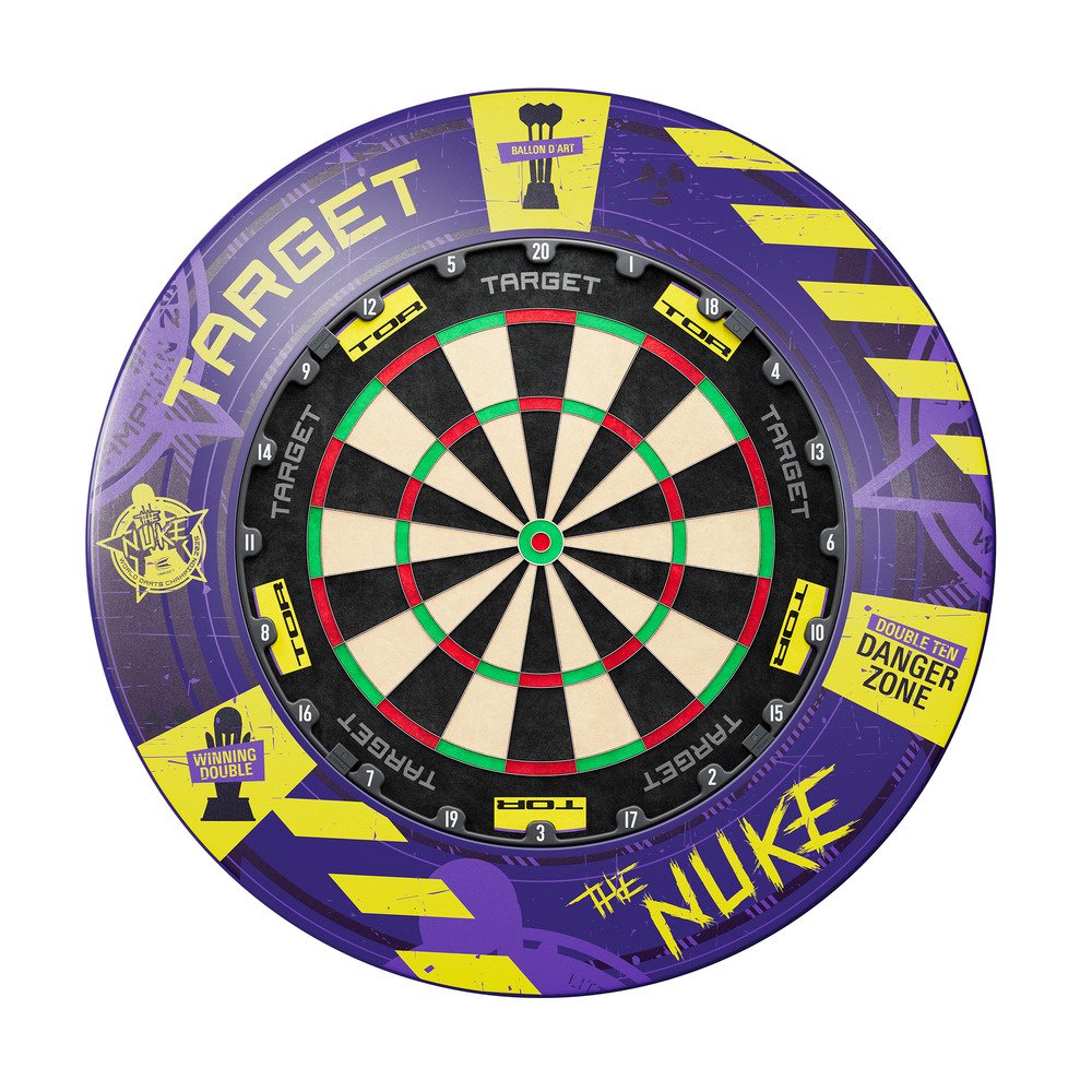 Target - Luke Littler World Champion - Falvédő És Darts Tábla Csomag - Direct Darts - 1