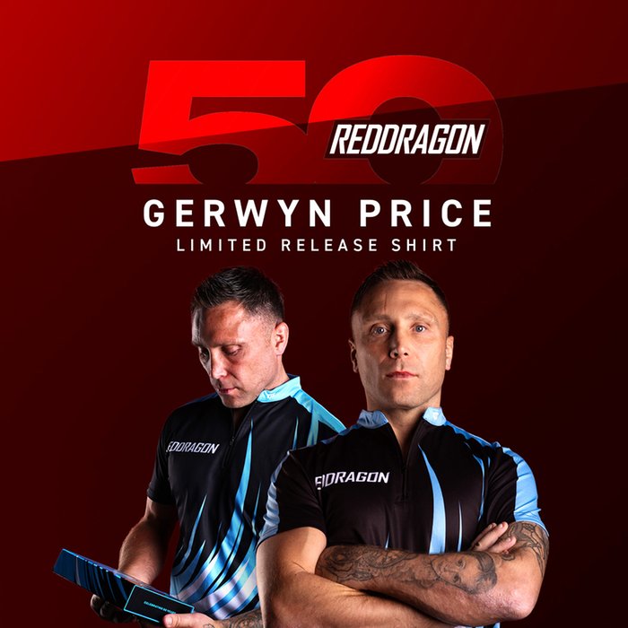 Red Dragon - Gerwyn Price 50 Years 90% - Steel Darts Szett - Direct Darts - 8