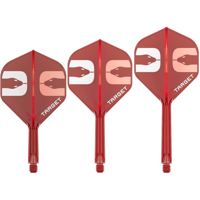 Target - K-Flex - Nathan Aspinall - Piros - No2 - Darts Toll/Szár - Direct Darts - 1