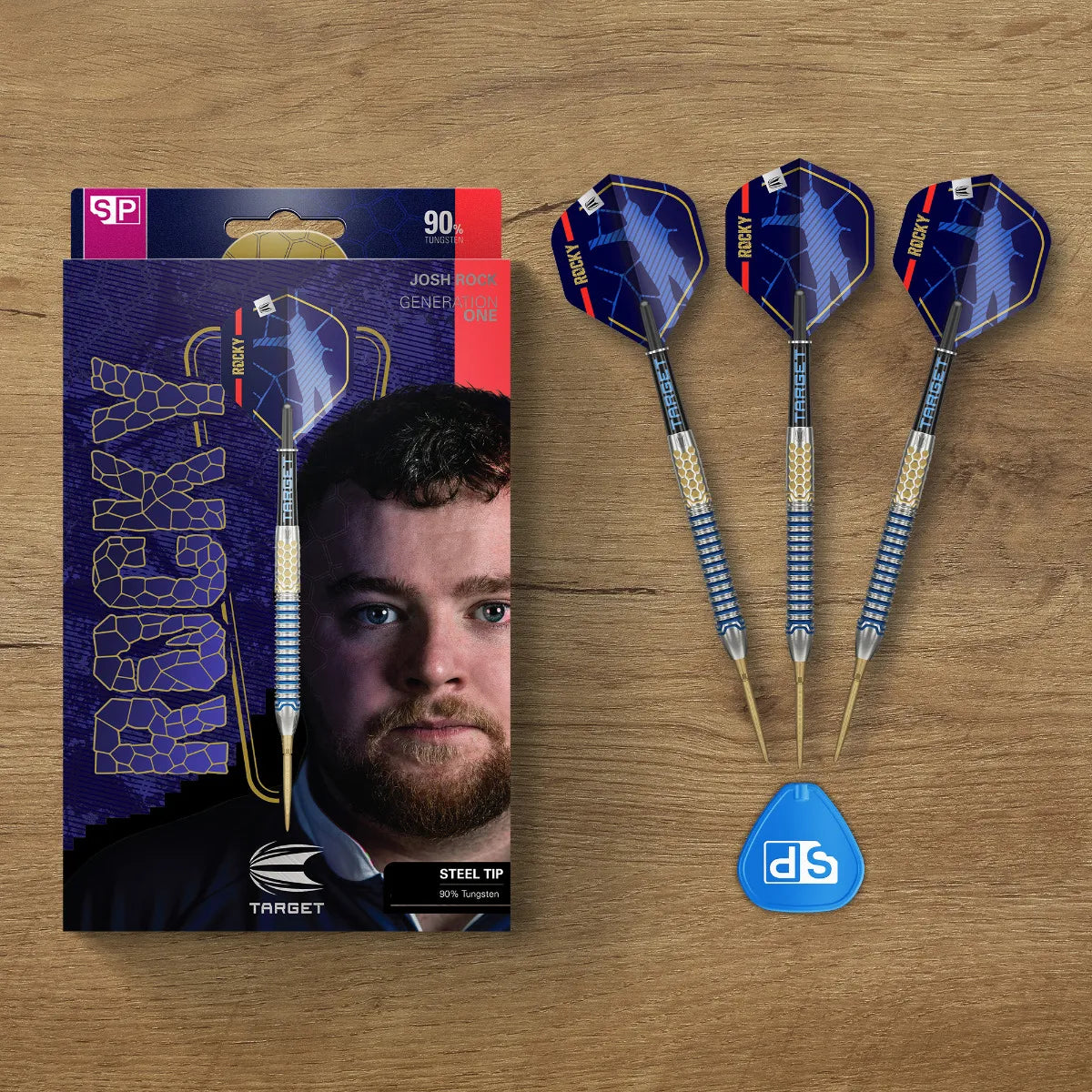 Target Josh Rock G1 90 Sp Steel Darts Szett - 6