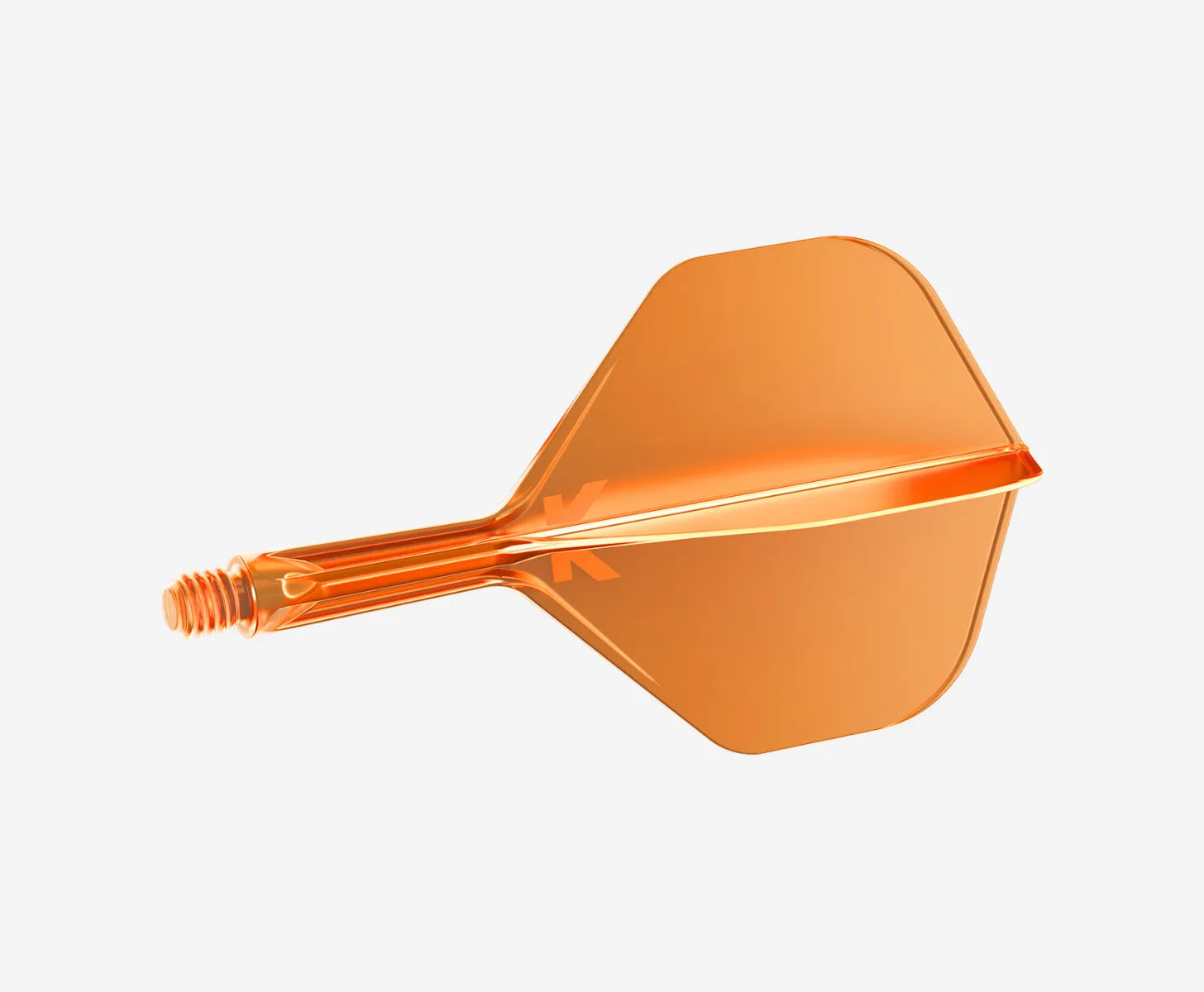 TARGET - K-FLEX - NO2 - NEON ORANGE - DARTS FEATHER/STEM