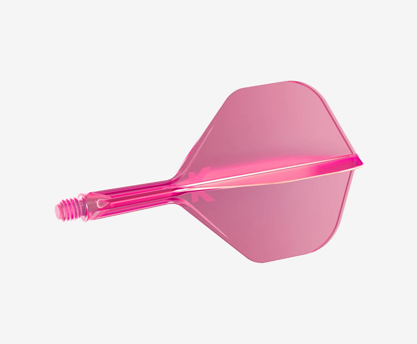 TARGET - K-FLEX - NO2 - NEON PINK - DARTS FEATHER/STEM