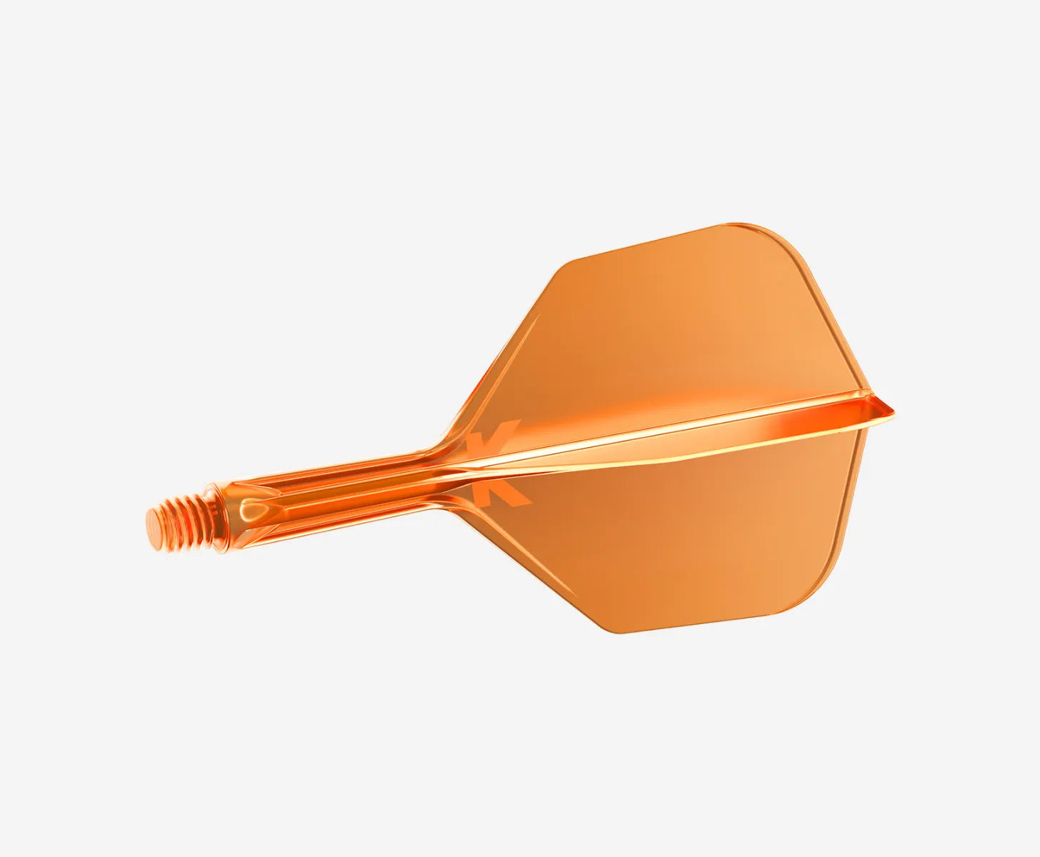 TARGET - K-FLEX - NO6 - NEON ORANGE - DARTS FEATHER/STEM