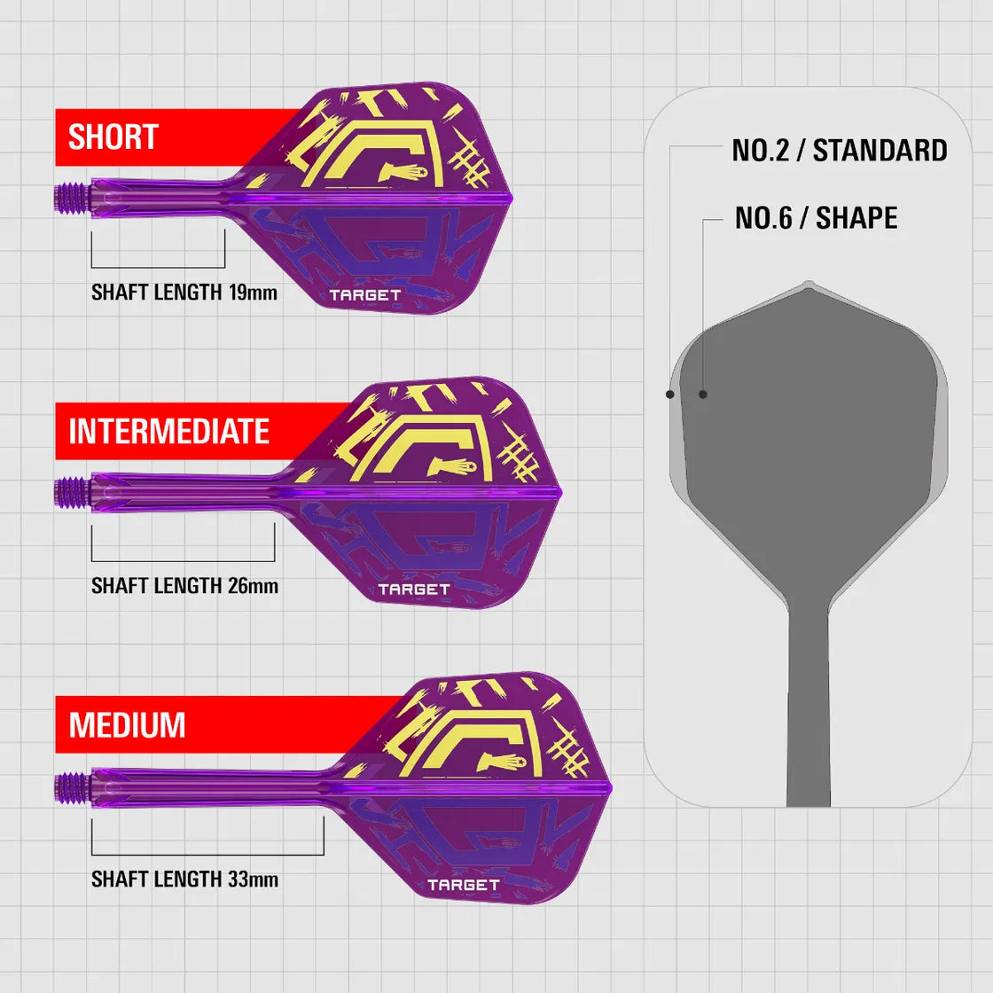 Target - K-Flex Luke Littler World Champion Edition - No6 - Darts Toll/Szár - Direct Darts - 4