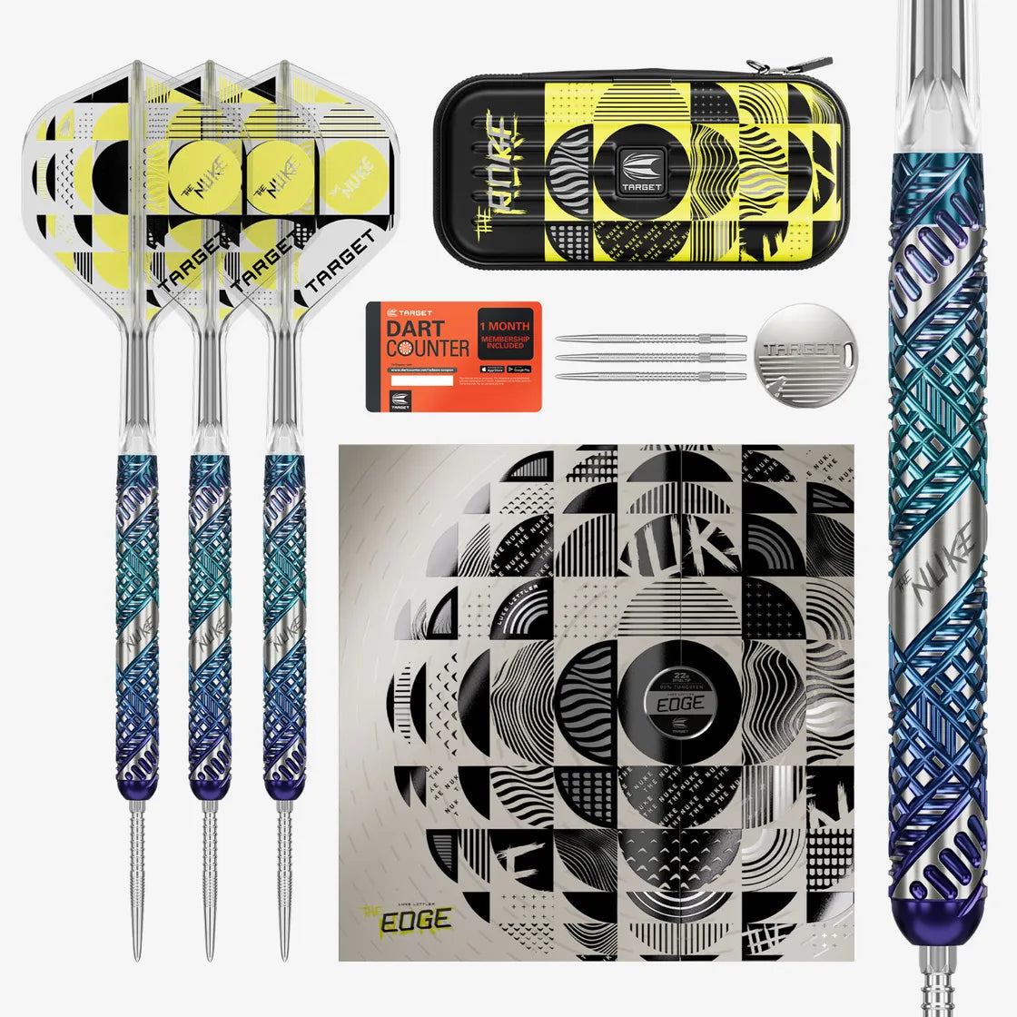 Target - Luke Littler Edge 95% - Steel Darts Szett - Direct Darts - 2