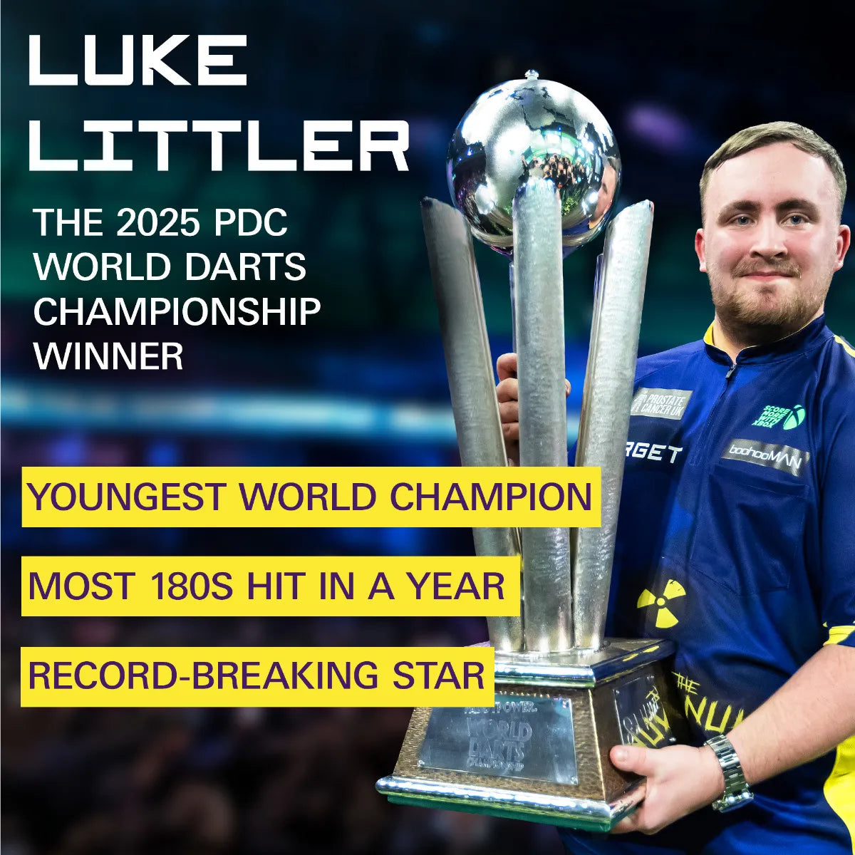 Target - Luke Littler World Champion 2025 Edition - Steel Darts Szett - Direct Darts - 3