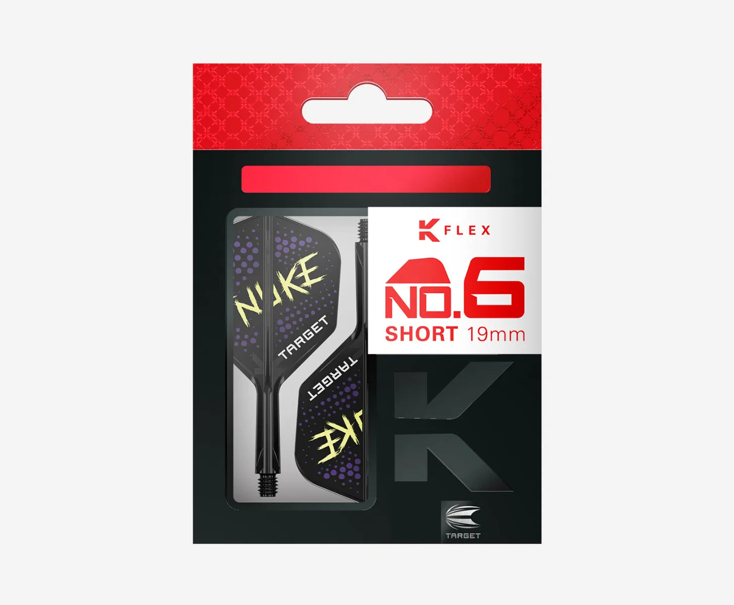 TARGET - K-FLEX - LUKE "THE NUKE" LITTLER - FEKETE - NO6 - DARTS TOLL/SZÁR