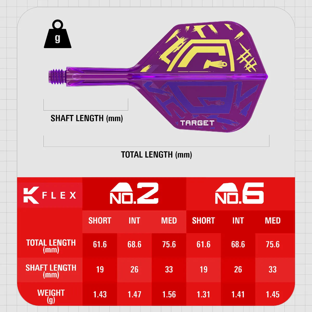 Target - K-Flex Luke Littler World Champion Edition - No2 - Darts Toll/Szár - Direct Darts - 4