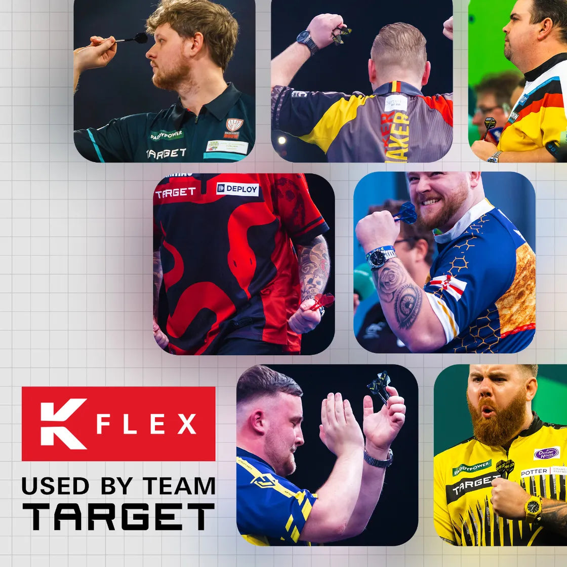 Target - K-Flex Luke Littler World Champion Edition - No6 - Darts Toll/Szár - Direct Darts - 6