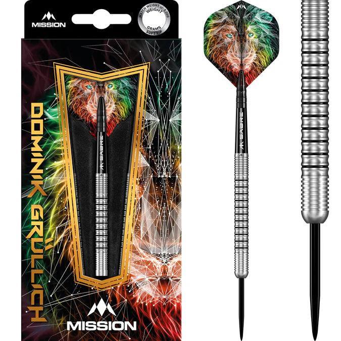 Mission - Dominik Grüllich - 95% - Szteel Darts Szett - Direct Darts - 1