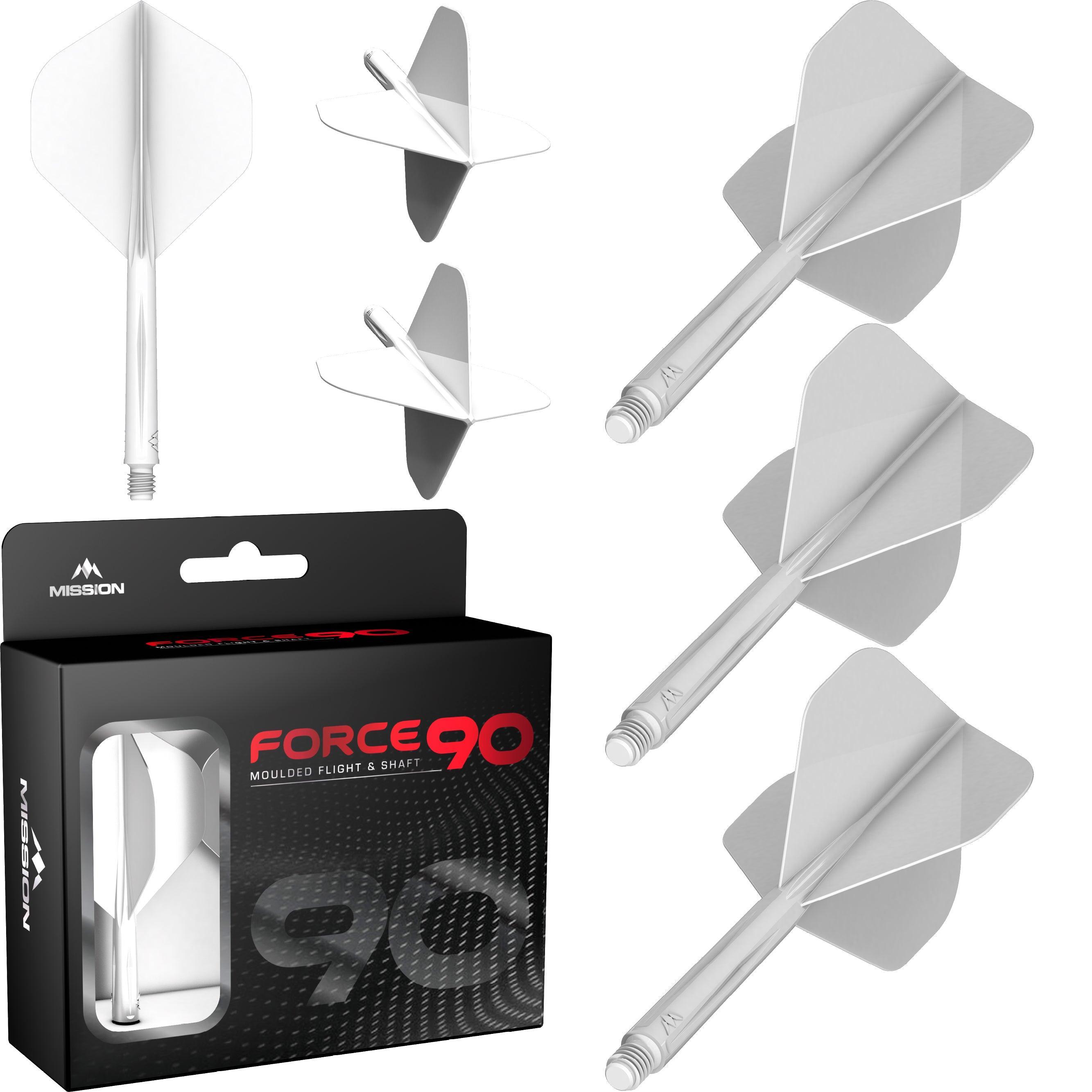 Mission - Force 90 Fehér - No2 - Darts Toll/Szár - Direct Darts - 3