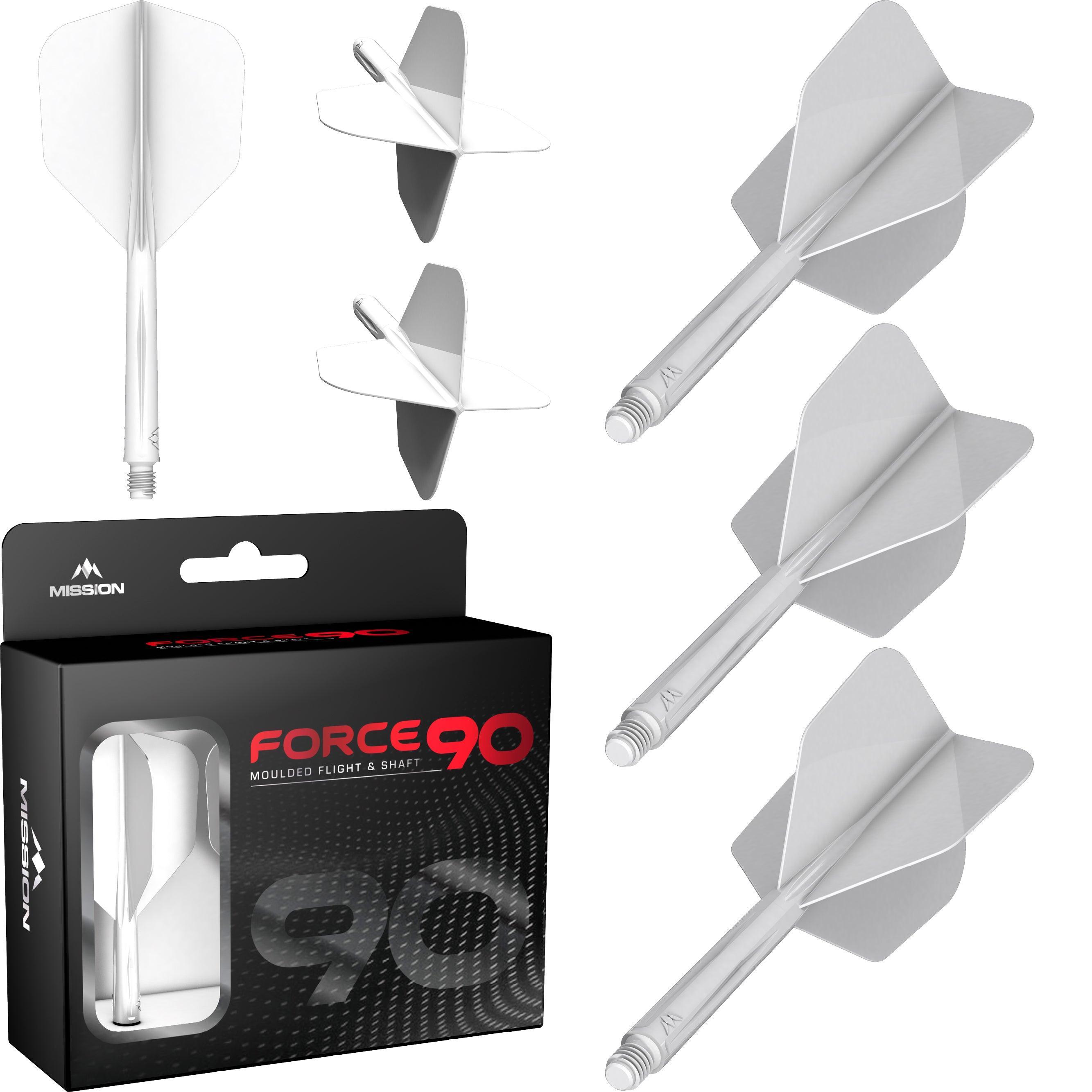 Mission - Force 90 Fehér - No6 - Darts Toll/Szár - Direct Darts - 3