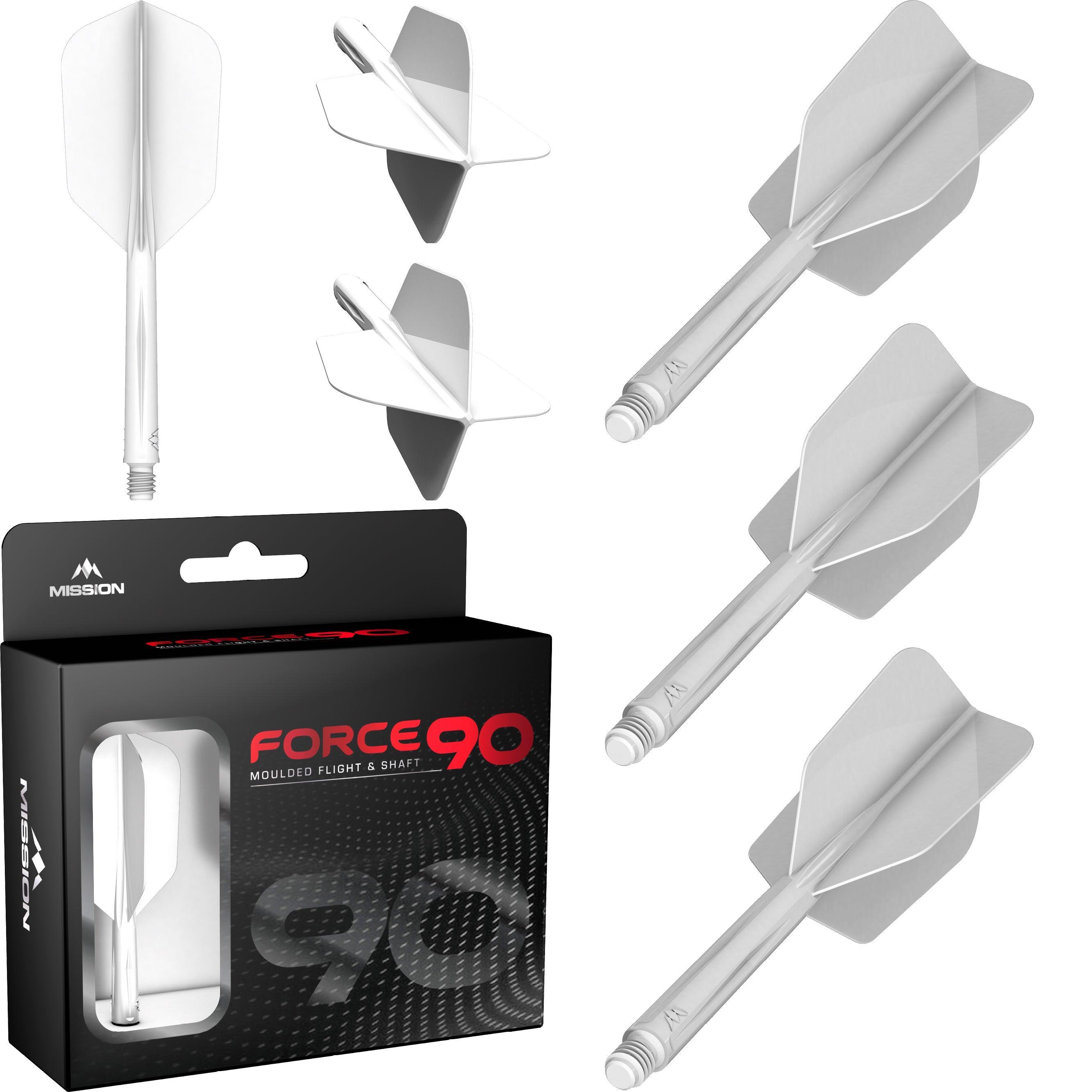 Mission - Force 90 Fehér - Slim - Darts Toll/Szár - Direct Darts - 3
