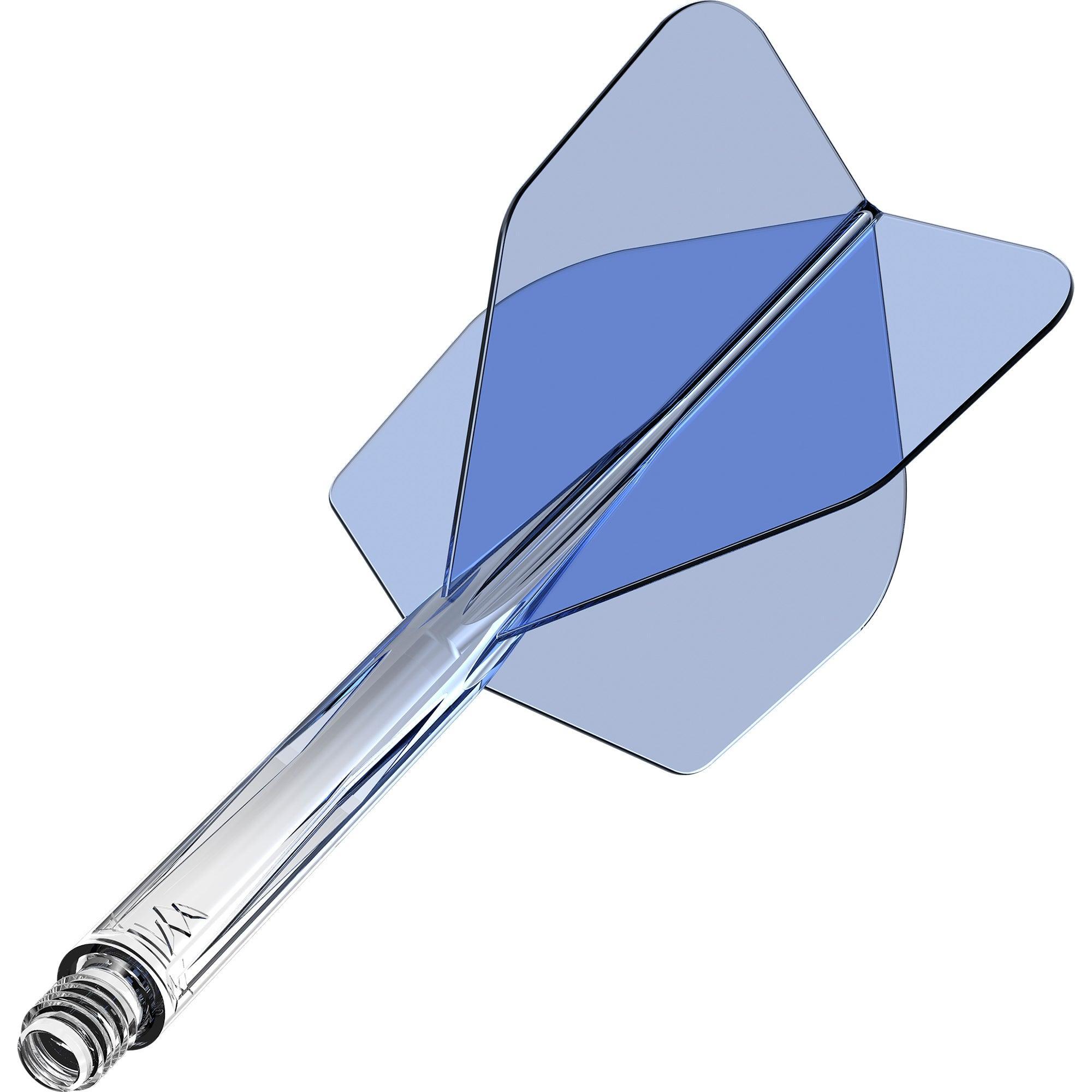 Mission - Force 90 Transzparens Kék - Darts Toll/Szár - Direct Darts - 1