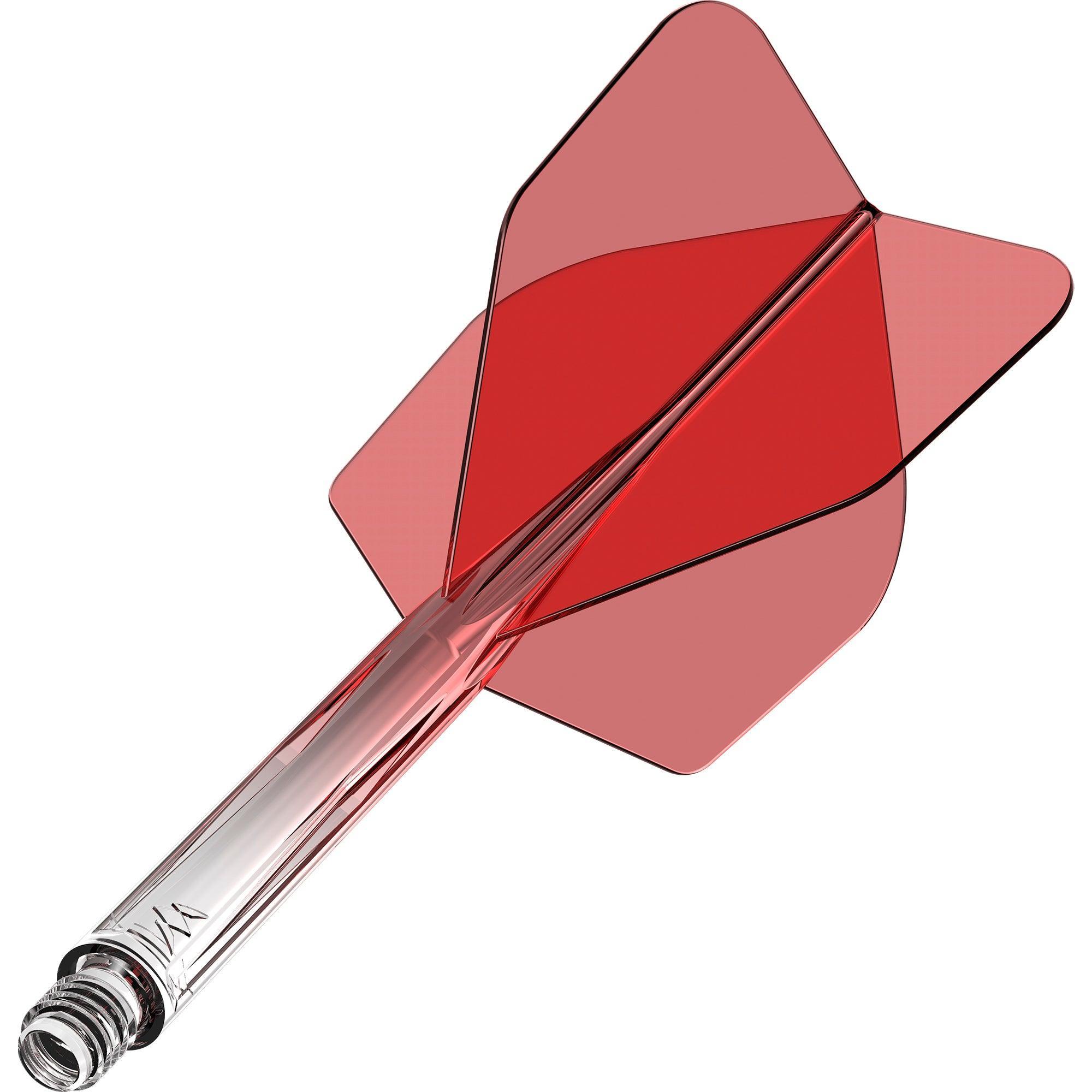 Mission - Force 90 Transzparens Piros - Darts Toll/Szár - Direct Darts - 1