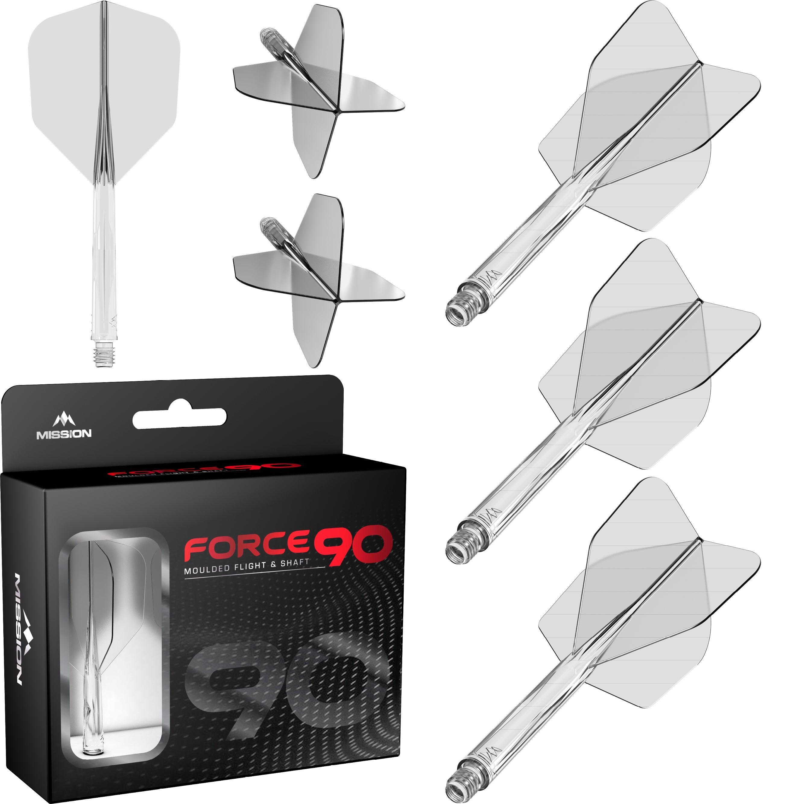 Mission - Force 90 Víztiszta - No6 - Darts Toll/Szár - Direct Darts - 3