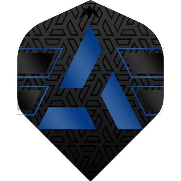 Mission - Hazard - Fekete & Kék - No2 - 100 Mikron - Darts Toll - Direct Darts - 1