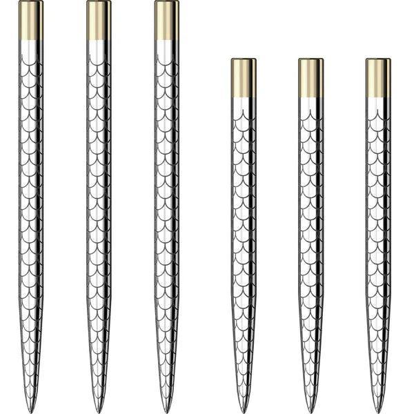 Mission - Laser Plus - Fan Mosaic - Ezüst - Darts Steel Hegy - Direct Darts - 1