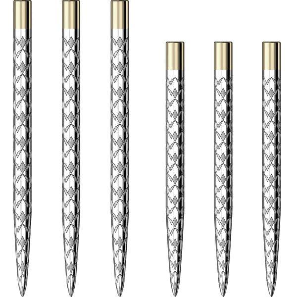 Mission - Laser Plus - Multi Logo - Ezüst - Darts Steel Hegy - Direct Darts - 1